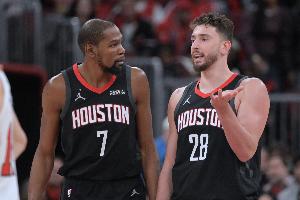 火箭VS森林狼首发：杜兰特&申京领衔本方阵容 海兰德重回首发