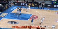 啥球都进！麦基弧顶命中CBA生涯首记三分！北京轰出13-0攻击波！