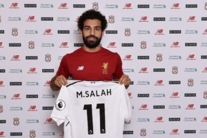 回首来时！2017年25岁萨拉赫4200万加盟利物浦，9年9冠435场255球