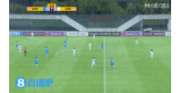 水原FC女足66号球员接队友横传门前推射破门，武汉女足0-1落后