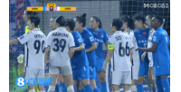 水原FC女足角球，西川彩华助攻金惠莉头球破门，武汉女足0-3落后