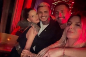 阿媒：伊卡尔迪和女友见了曾与旺达合作的商人，想开一条化妆品线