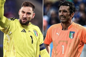 无奈…布冯20岁随队去世界杯+28岁夺冠，多纳鲁马31岁才可能首秀