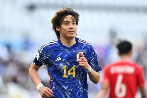 伊东纯也：在温布利击败英格兰是很特别的经历 要全力备战世界杯