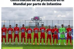 奥莱：伊朗球员友谊赛前展示遇难儿童照片，因凡蒂诺现场观看比赛