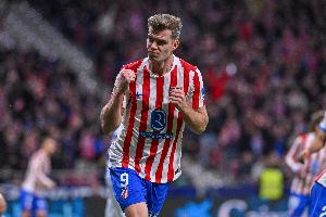 马竞官方：卡尔多索左大腿肌肉受伤 瑟尔洛特情况需进一步评估