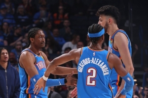 状态火热！雷霆最近17场比赛豪取16胜1负