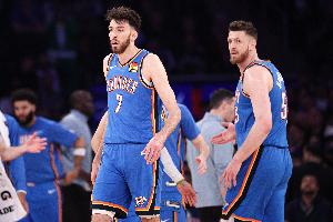 都不需要发力！哈滕7+6+2+2+2&切特7分4板2断 均出战不到21分钟