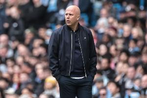 0-4惨败曼城！斯洛特：曼城进点球前我们势均力敌 幸好只输了0-4