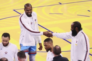 帕金斯：哈登是历史前10进攻球员 他无冠原因是杜库在同一队