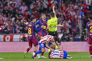 不满马丁红牌变黄牌，马竞官推：静待第27期的《复审时间》节目