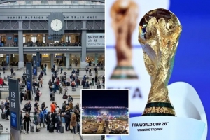 太阳报：美国最繁忙火车站将因世界杯而部分关闭，只对持票者开放