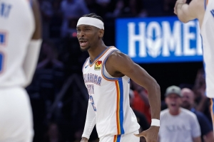 残暴！雷霆连续3场比赛至少赢对手35分 NBA历史首队