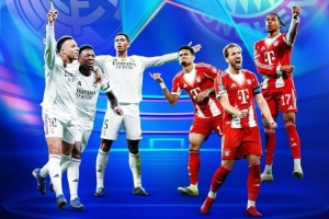 法媒：西甲和德甲竞争下赛季第5个欧冠席位，皇马vs拜仁至关重要