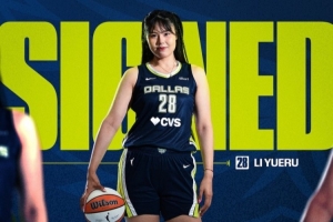 继续征战WNBA！官宣：李月汝已经正式签约达拉斯飞翼