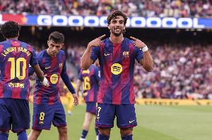 世体：弗里克满意费兰·托雷斯本轮表现，欧冠对马竞可能让他首发