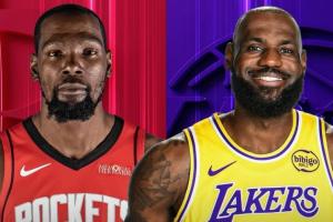 炸！詹杜季后赛第四次相遇&此前都是总决赛 杜兰特2-1领先