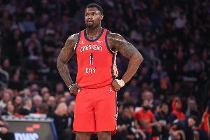 出战62场！锡安本赛季场均21分5.7板 命中率高达60%