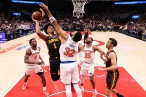 老鹰VS尼克斯季后赛前瞻：冤家再聚首 不见特雷·杨