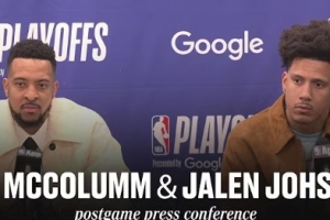 【完整版】麦科勒姆&约翰逊：布伦森像在百老汇演戏 下场会反弹