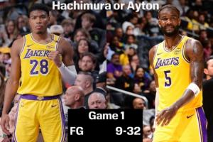 你俩防守这么好的嘛？八村&艾顿防守下 火箭合计32中9命中率仅28%