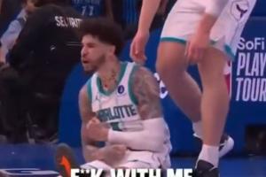 精神胜利？落后近30分三球怒吼叫嚣：他防不住我 我来干死他